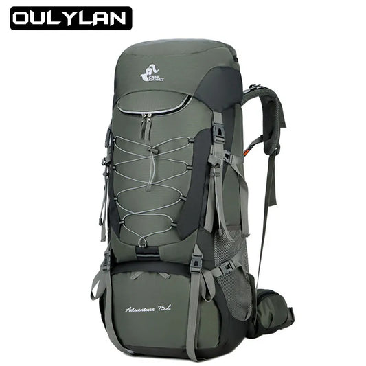 Camping Backpack 75L Large-capacity with Rain Cover