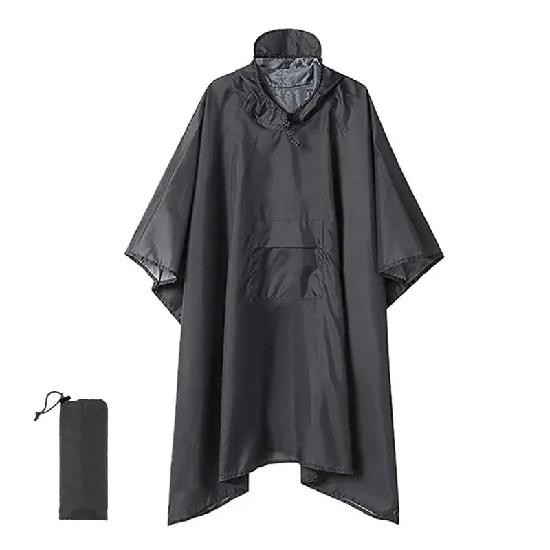 3 in 1 Rain Poncho (Raincoat, Tarp, Ground Mat)